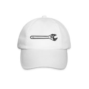Zange - Baseballkappe - Weiß/Weiß - Vorne