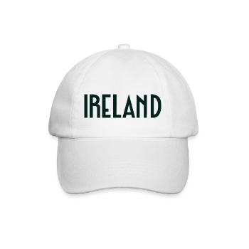 Irland - Baseballkappe - Weiß/Weiß - Vorne