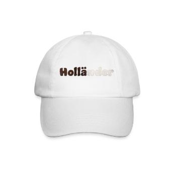 Holländer Havanna - Baseballkappe - Weiß/Weiß - Vorne