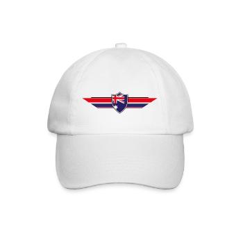 Australien Fan Weltmeisterschaft - Baseballkappe - Weiß/Weiß - Vorne