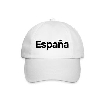 Espana - Baseballkappe - Weiß/Weiß - Vorne