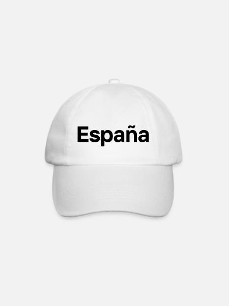 Espana - Baseballkappe - Weiß/Weiß