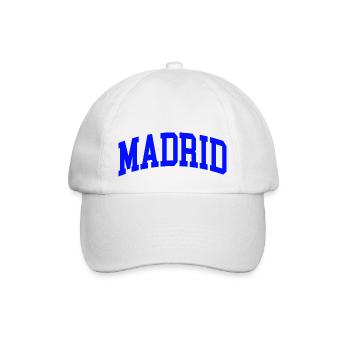 madrid - Baseballkappe - Weiß/Weiß - Vorne