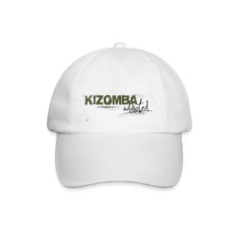 Kizomba Addicted - Baseballkappe - Weiß/Weiß - Vorne