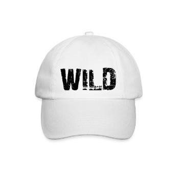 Wild - Baseballkappe - Weiß/Weiß - Vorne