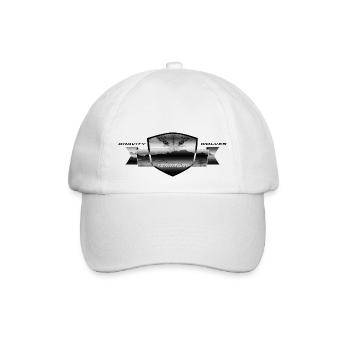 gravity wolves territory badge black - Baseballkappe - Weiß/Weiß - Vorne