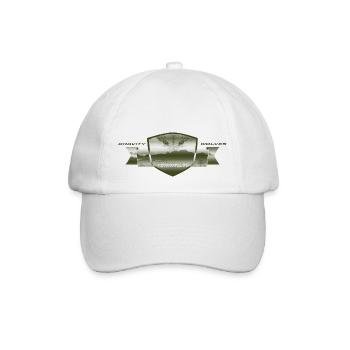 gravity wolves territory badge olive - Baseballkappe - Weiß/Weiß - Vorne
