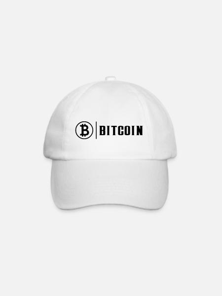 Crypto Bitcoin Trading - Baseballkappe - Weiß/Weiß