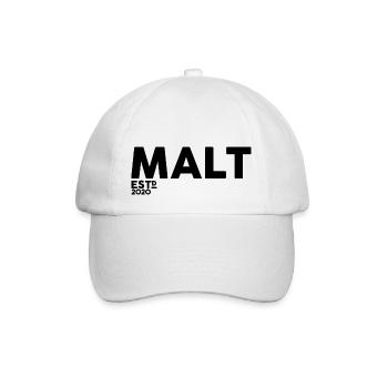 Malt Whisky Club - Baseballkappe - Weiß/Weiß - Vorne