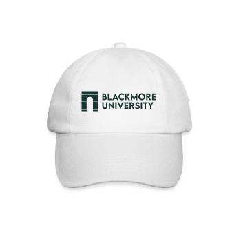 Blackmore University Hoodie - Baseballkappe - Weiß/Weiß - Vorne