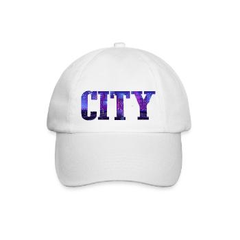 City - Baseballkappe - Weiß/Weiß - Vorne