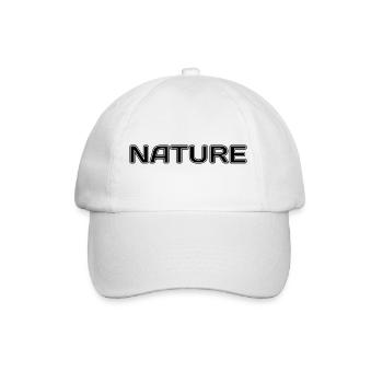 Naturliebhaber - Baseballkappe - Weiß/Weiß - Vorne