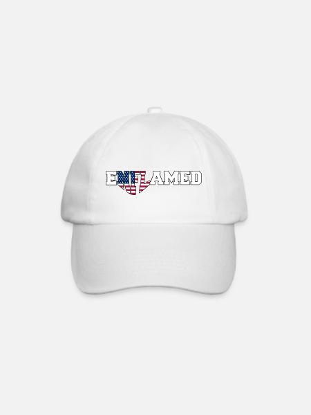 Enflamed | Election 2024 - Baseballkappe - Weiß/Weiß