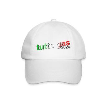 Tutto Gas 2024 - Ligi - Vollgas in Lignano - Baseballkappe - Weiß/Weiß - Vorne