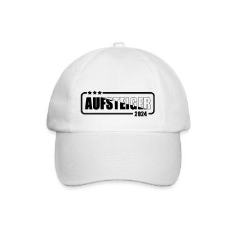 Aufsteiger 2024 Aufstiegstrikot 24 - Baseballkappe - Weiß/Weiß - Vorne