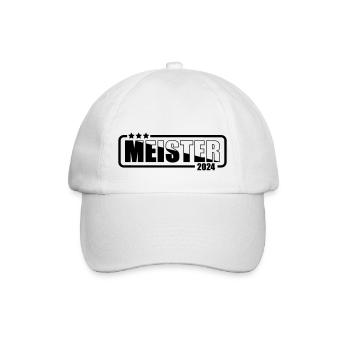 Meister 2024 Aufstiegstrikot Aufstieg 24 - Baseballkappe - Weiß/Weiß - Vorne