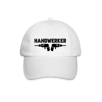 handwerker - Baseballkappe - Weiß/Weiß - Vorne