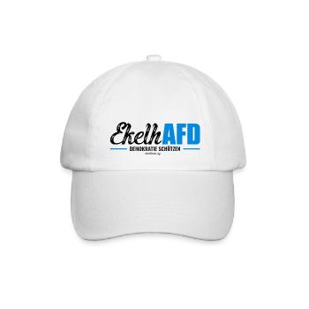 Mimikama EkelhAFD - Baseballkappe - Weiß/Weiß - Vorne