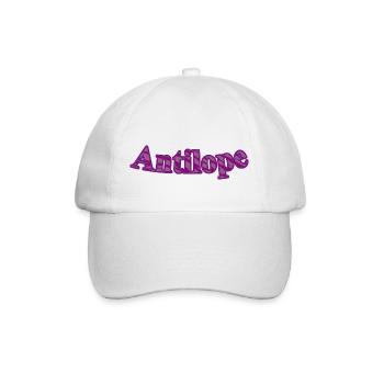 Antilope - Baseballkappe - Weiß/Weiß - Vorne