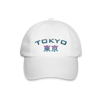 TOKIO - Östliche Hauptstadt - Heben Sie Ihren Stil hervor - Baseballkappe - Weiß/Weiß - Vorne