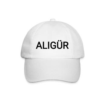 Aligür Name - Baseballkappe - Weiß/Weiß - Vorne