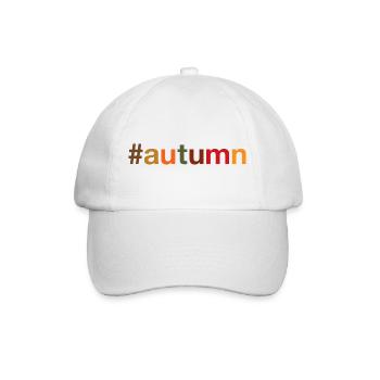 AUTUMN Herbst - Baseballkappe - Weiß/Weiß - Vorne