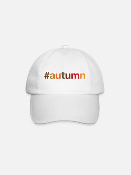 AUTUMN Herbst - Baseballkappe - Weiß/Weiß