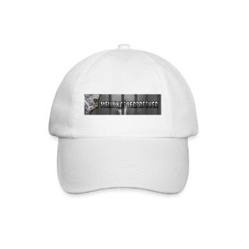 Meinungsverbrecher - Baseballkappe - Weiß/Weiß - Vorne