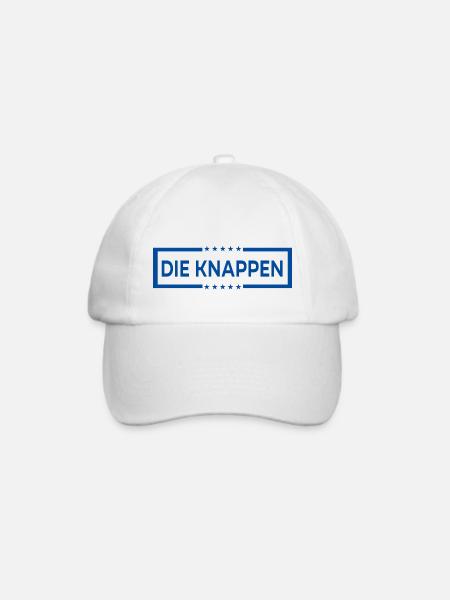 Die Knappen Fan-Design - Baseballkappe - Weiß/Weiß