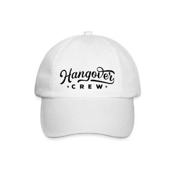 hangover crew - Baseballkappe - Weiß/Weiß - Vorne