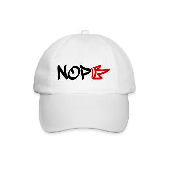 No Kings in America since 1776 - Baseballkappe - Weiß/Weiß - Vorne