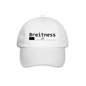 Breitness 20 - Baseballkappe - Weiß/Weiß - Vorne