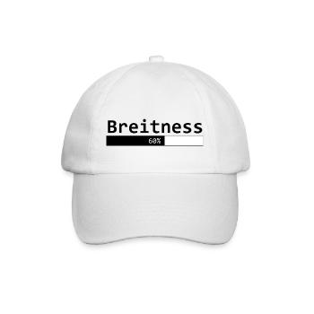 Breitness 60 - Baseballkappe - Weiß/Weiß - Vorne