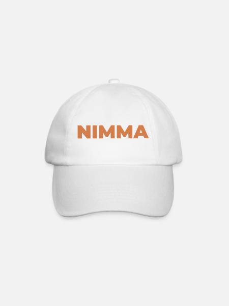 NIMMA - Baseballkappe - Weiß/Weiß