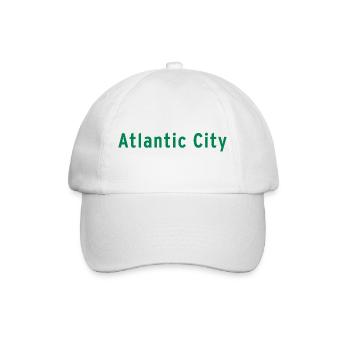 Atlantic City - Baseballkappe - Weiß/Weiß - Vorne