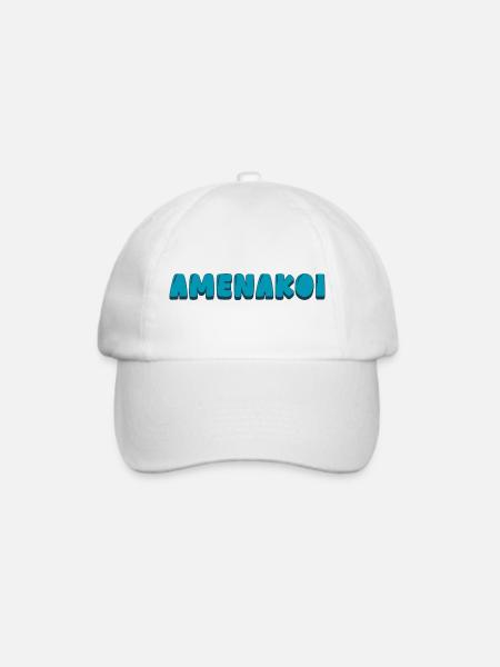 amenakoi - Baseballkappe - Weiß/Weiß