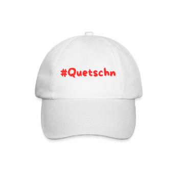 # Quetschn - Baseballkappe - Weiß/Weiß - Vorne