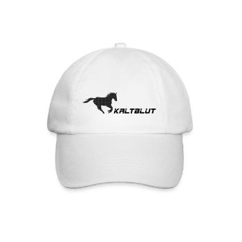kaltblut - Baseballkappe - Weiß/Weiß - Vorne