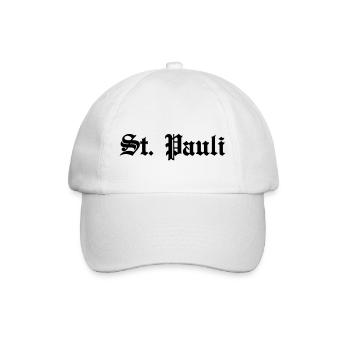 St. Pauli - Baseballkappe - Weiß/Weiß - Vorne