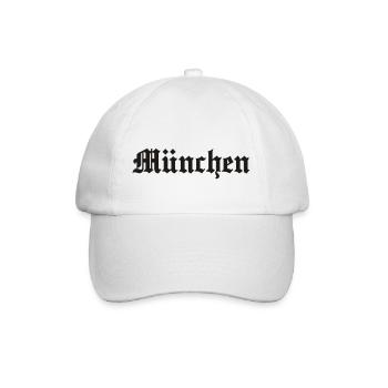 München Muenchen - Baseballkappe - Weiß/Weiß - Vorne