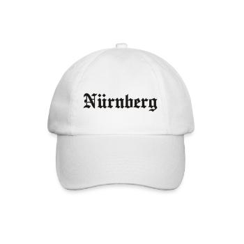 Nuernberg Nürnberg - Baseballkappe - Weiß/Weiß - Vorne
