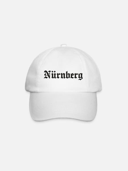 Nuernberg Nürnberg - Baseballkappe - Weiß/Weiß