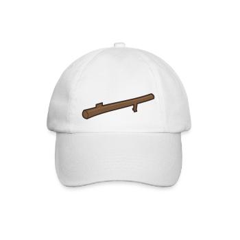 Stock - Baseballkappe - Weiß/Weiß - Vorne