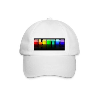 Electro - Baseballkappe - Weiß/Weiß - Vorne