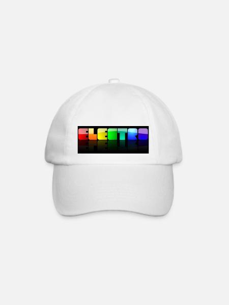 Electro - Baseballkappe - Weiß/Weiß
