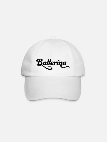 Ballerina - Baseballkappe - Weiß/Weiß