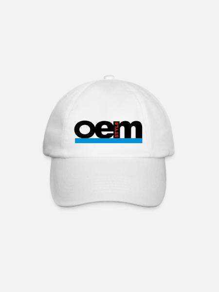 OEM Style - Baseballkappe - Weiß/Weiß