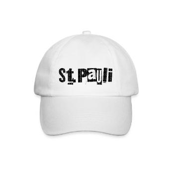St. Pauli - Baseballkappe - Weiß/Weiß - Vorne