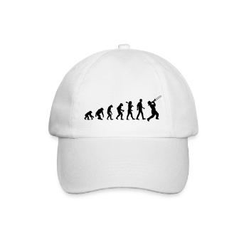 Jazz Evolution - Baseballkappe - Weiß/Weiß - Vorne