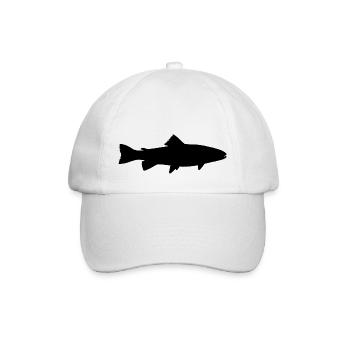 fish525 - Baseballkappe - Weiß/Weiß - Vorne
